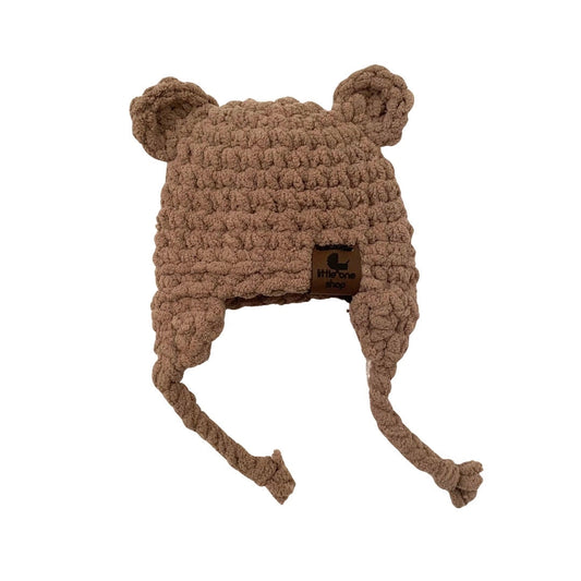 Handmade Teddy Bear Hat - Bitty Blessings Boutique