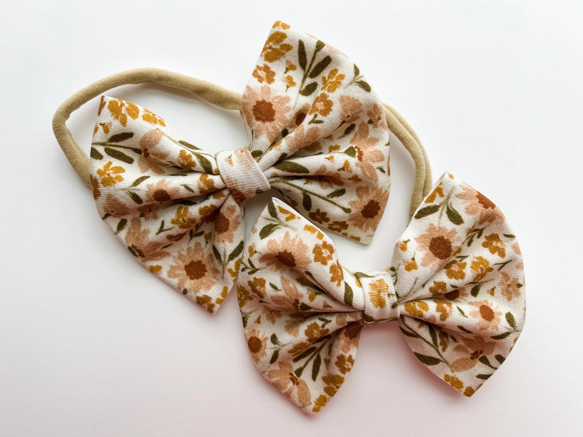 Floral Garden Bow Headband