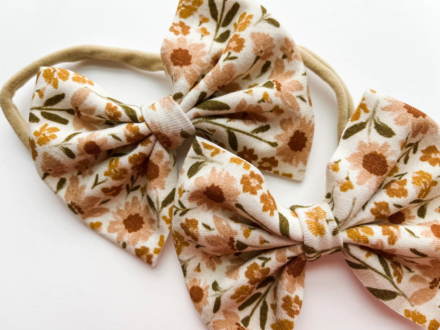 Floral Garden Bow Headband