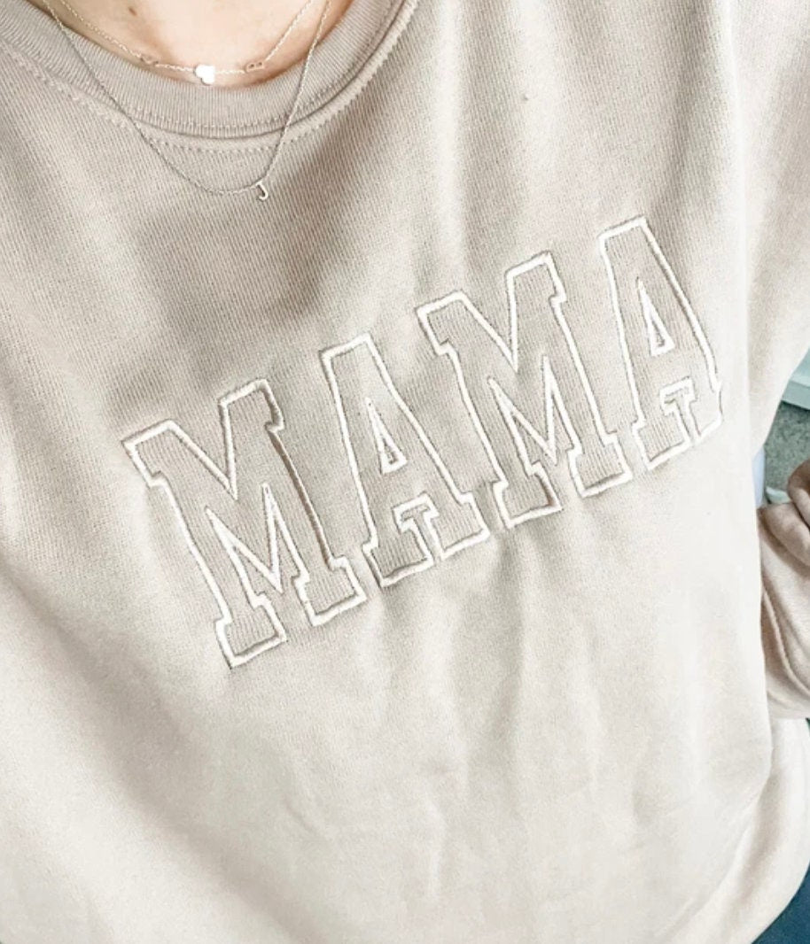 Brunette the label online mama sweatshirt