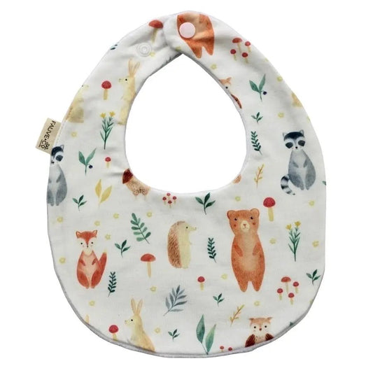 Bear and Friends Baby Bib